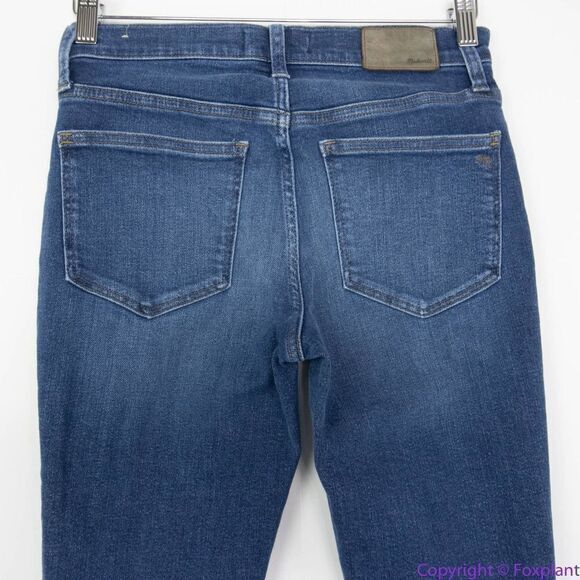 NEW‎ Madewell 9" Mid-Rise Skinny Jeans in Orland Wash: TENCEL™ Denim 26 - Picture 6 of 14